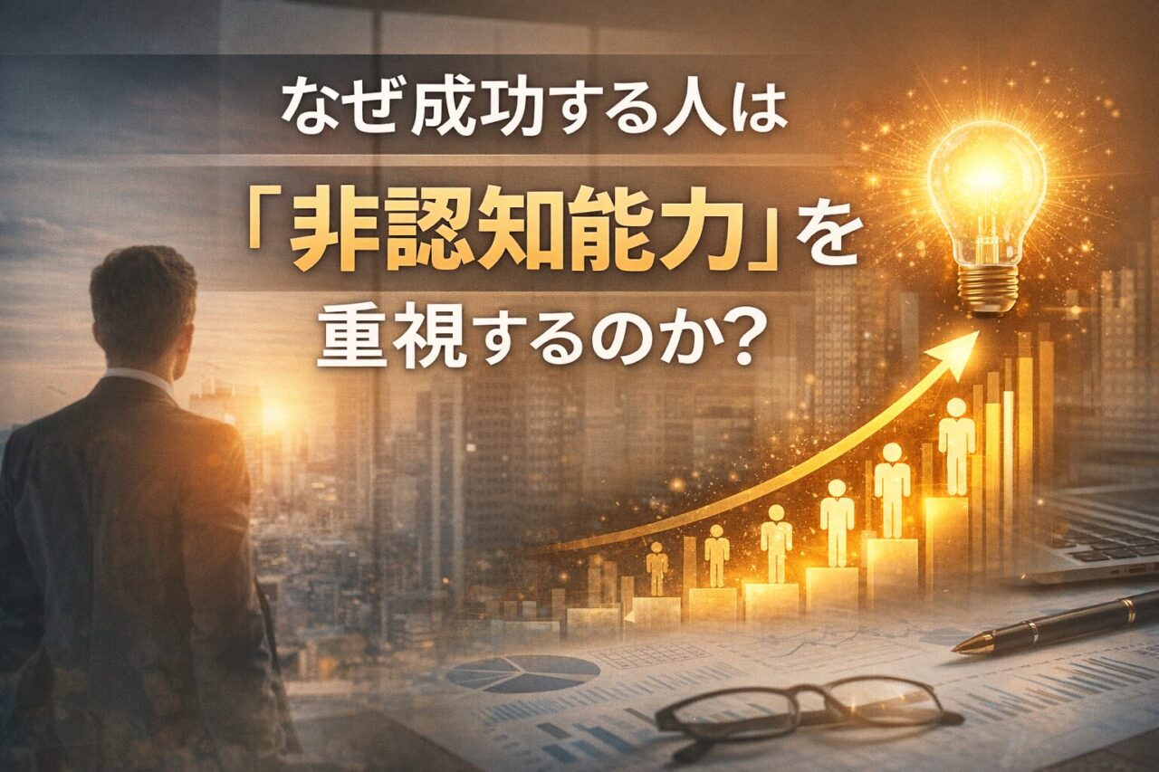 なぜ成功する人は非認知能力を重視するのか